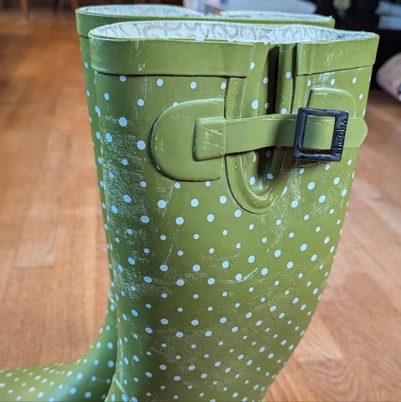 Chooka Rain Boots - Quirky Polka Dot Parade π§οΈπ’ - Picture 6 of 9
